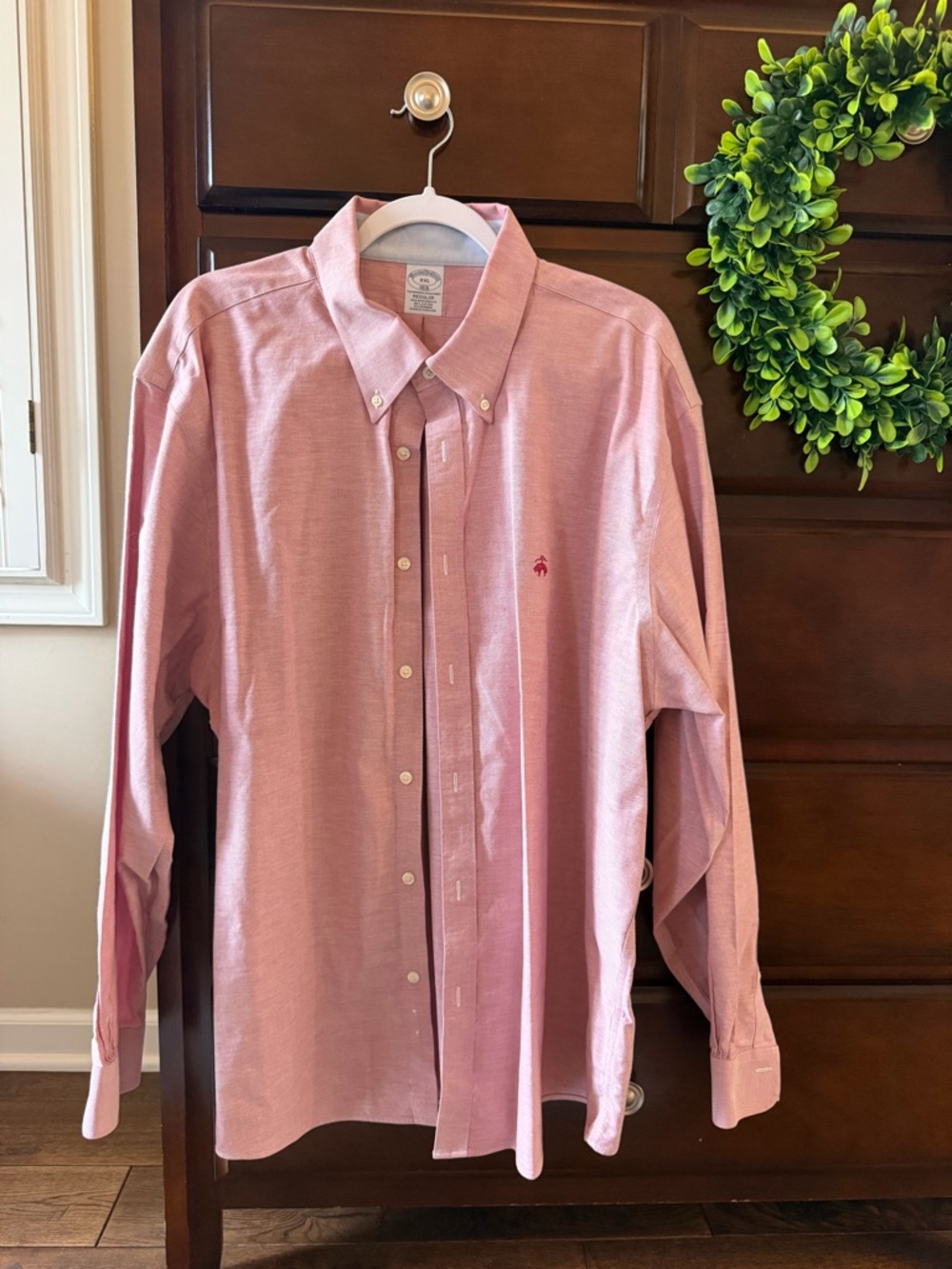 Brooks Brothers Pink Button-Down Oxford Shirt